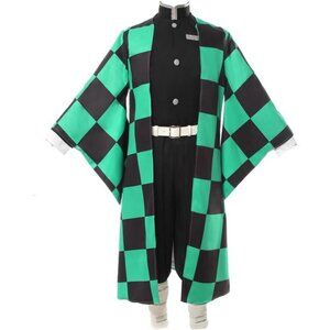 Tanjirou Zenitsu Giyuu Cosplay Costume Anime Cosplay Kimono Outfit